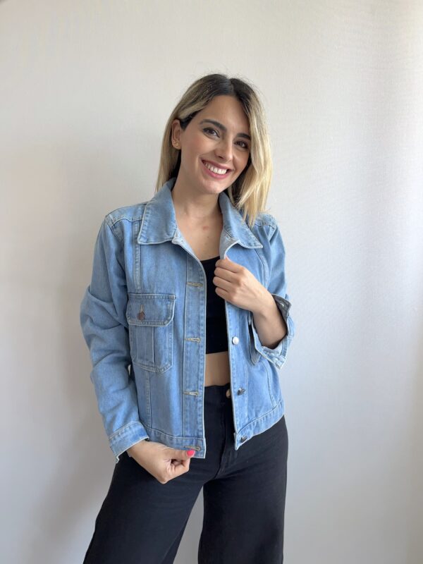 CHAQUETA LIZZI CELESTE S