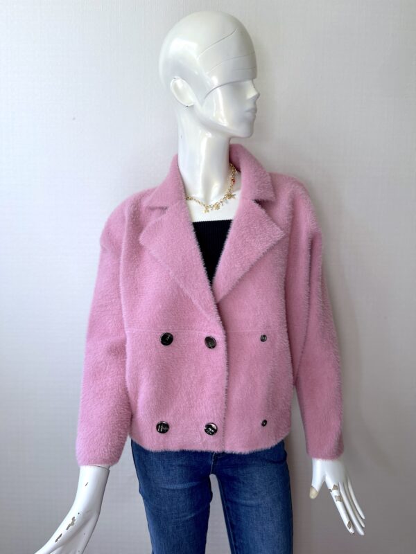 BOMBER ANGORA ROSADO