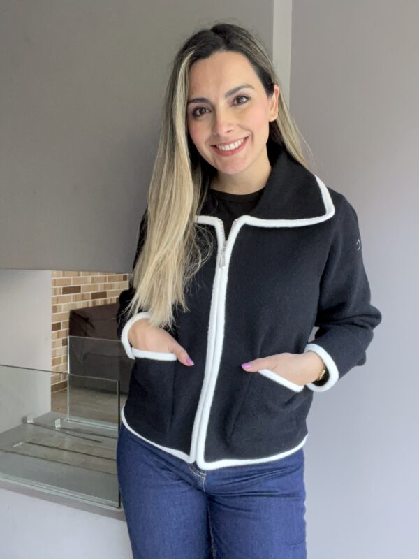 CHAQUETA INVIERNO MICHELLE NEGRO