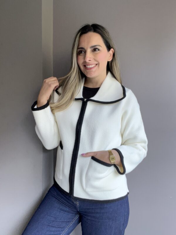 CHAQUETA INVIERNO MICHELLE BLANCO