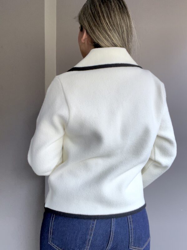 CHAQUETA INVIERNO MICHELLE BLANCO - Imagen 3