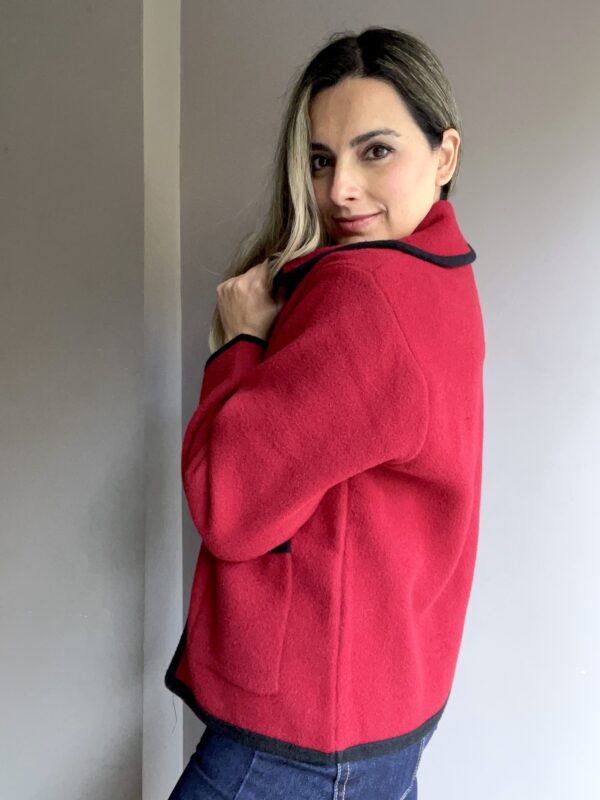 CHAQUETA INVIERNO MICHELLE ROJO - Imagen 3