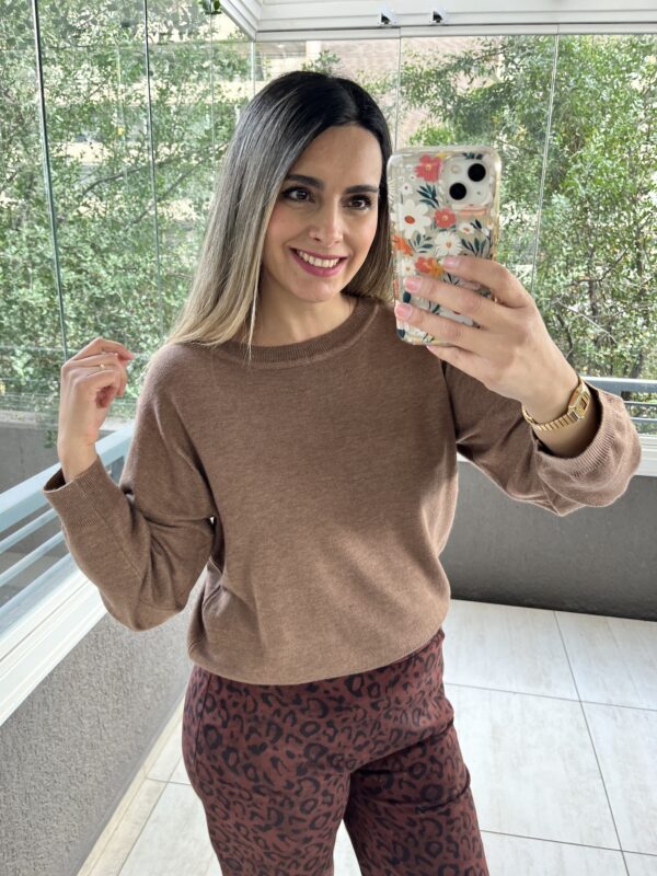 SUETER BÁSICO CAFE - Imagen 2