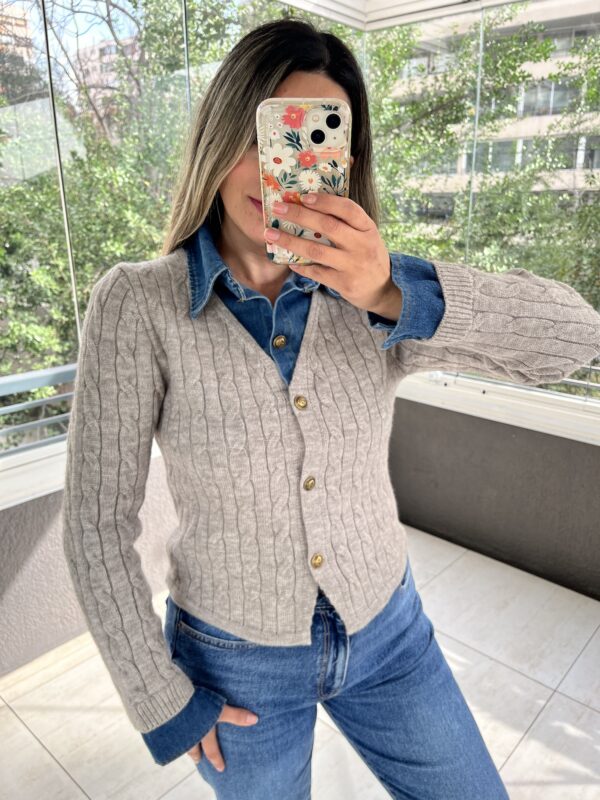 CHALECO MARINE GRIS - Imagen 2