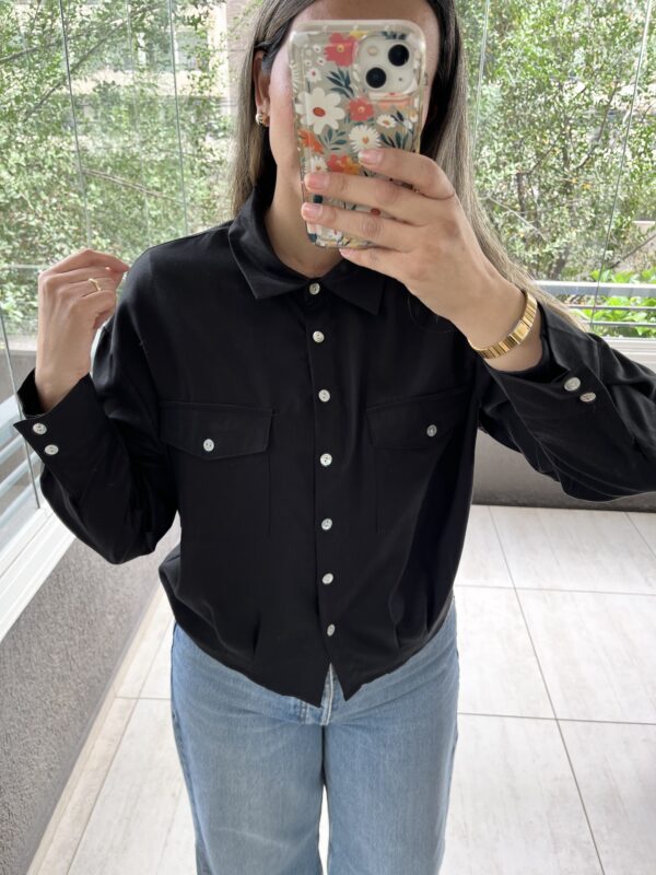 BLUSA VENUS NEGRO - Imagen 3