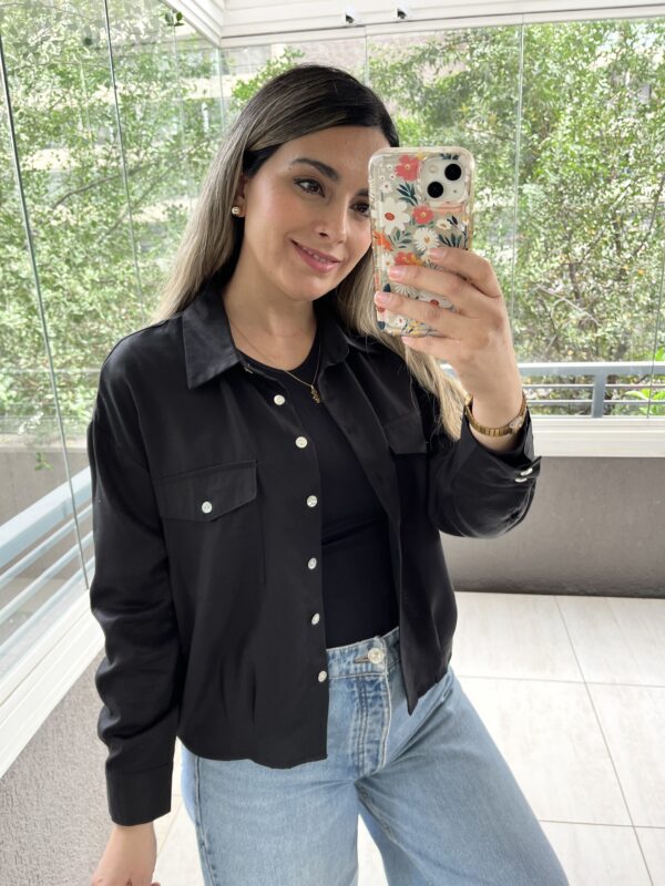 BLUSA VENUS NEGRO - Imagen 2