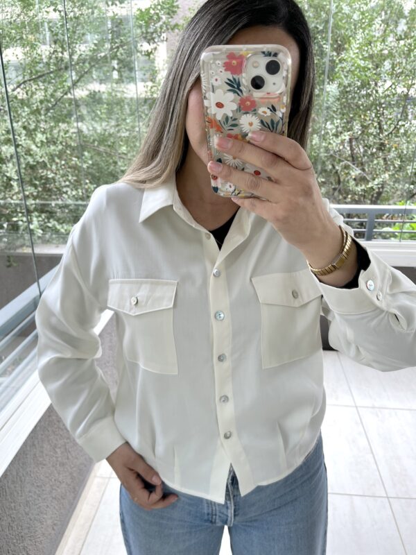 BLUSA VENUS BLANCO - Imagen 2