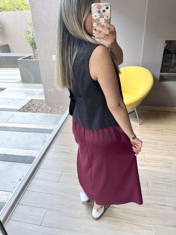 FALDA SATIN BURDEO - Imagen 3