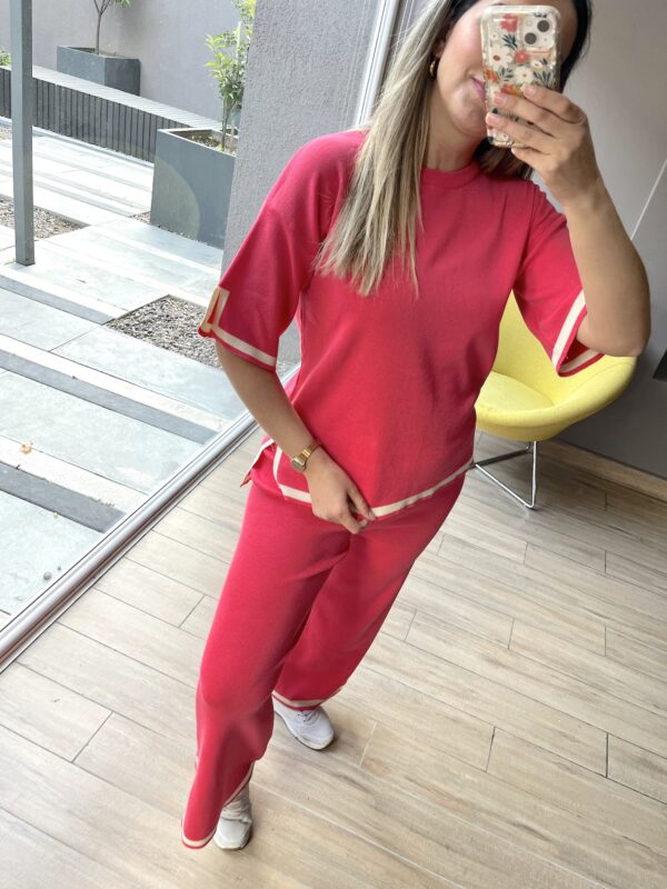 CONJUNTO HILO COMBINADO CORAL - Imagen 2