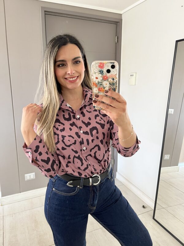 BLUSA BOGOTÁ PALO ROSA